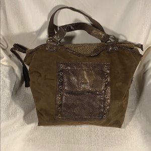Vintage Suede Bohemian Style Handbag